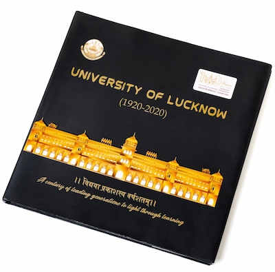 Coffee table book for University of Lucknow